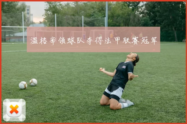 温格率领球队夺得法甲联赛冠军
